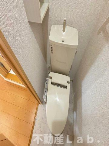 クレセールＢのトイレ