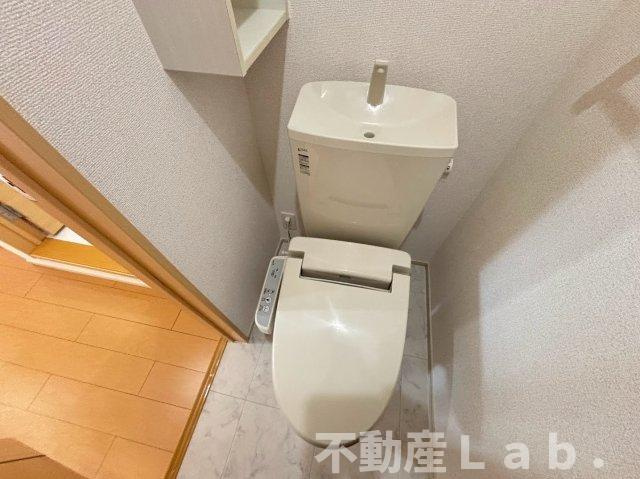 クレセールＢのトイレ