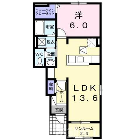 エトワール当尾の間取り