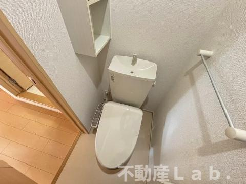 クレセールＢのトイレ