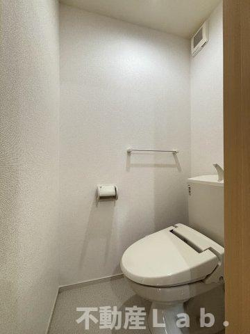 クレセールＢのトイレ