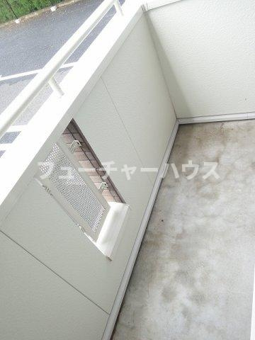 ローレルパークＡのバルコニー