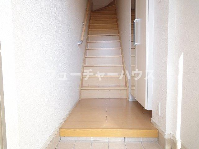 クラール泉　Ａの玄関
