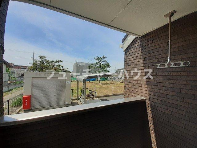 プルメリア　イースト　Ｃのバルコニー