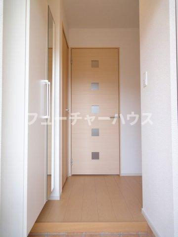 エスポワールＢの玄関