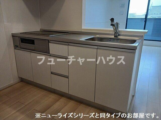 セレナ　ヴィラ　酒門　ウエストのキッチン