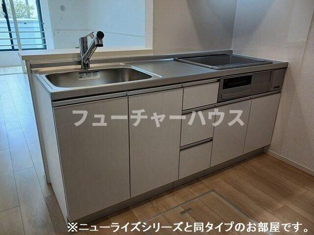 セレナ　ヴィラ　酒門　ウエストのキッチン