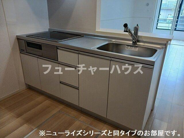 セレナ　ヴィラ　酒門　ウエストのキッチン