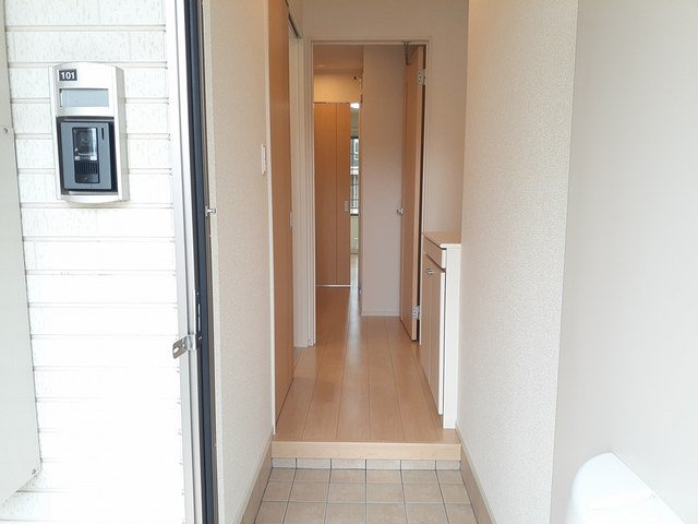 ア・ピアチェーレⅠの玄関