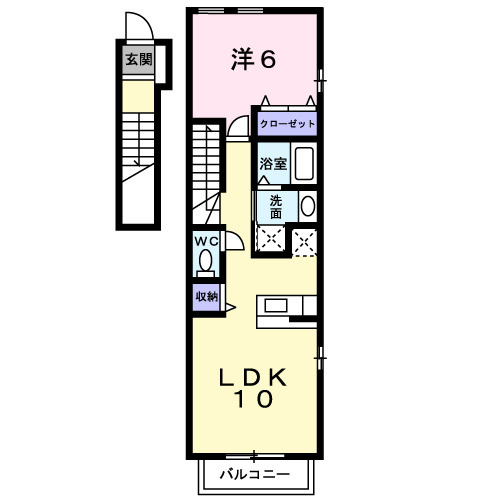 カーサ・ソレアードの間取り