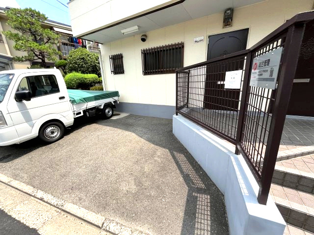 辻本マンションの駐車場