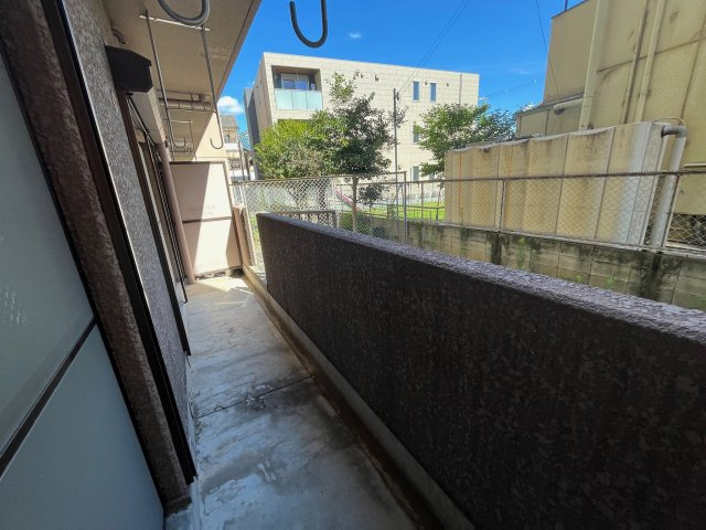 アスカサンハイムのバルコニー