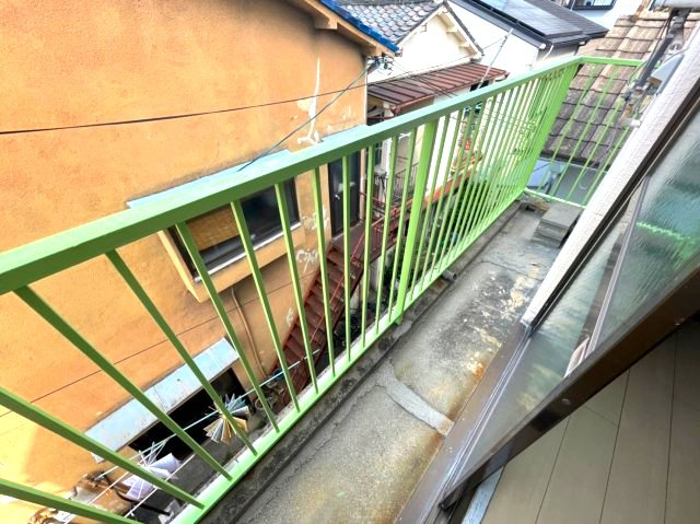 守口市藤田町６丁目の賃貸マンションのバルコニー
