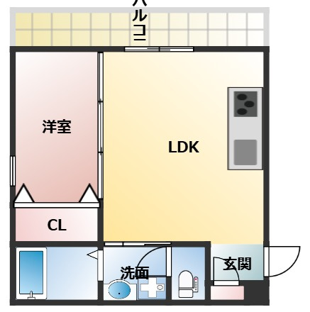 GMヒルズ藤田町の間取り