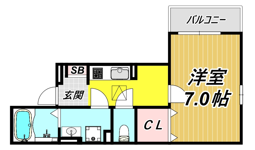 ハイツユベーレンの間取り