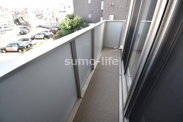 D-room塚口本町のバルコニー