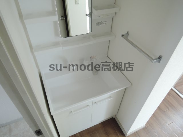 高槻野村マンションの洗面所