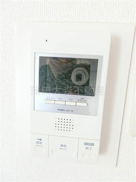 キャッスル・エイト東矢口の設備|TVモニター付オートロック　インターホン