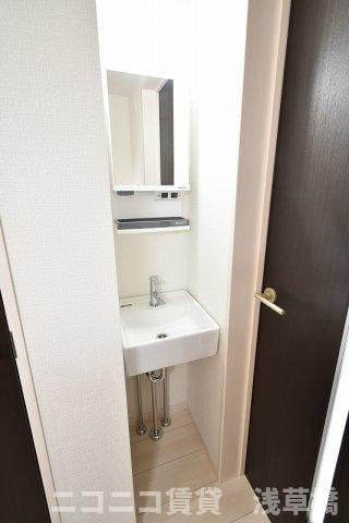 ペルラ小岩の洗面所