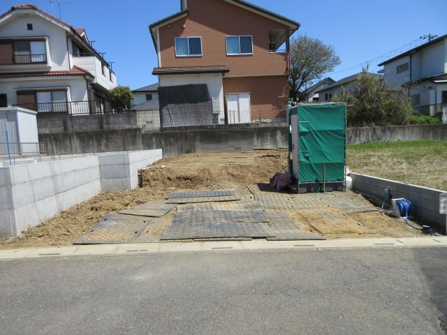 【仲介手数料無料】新築戸建　嵐山町菅谷264-1（全1棟）の前面道路含む現地写真