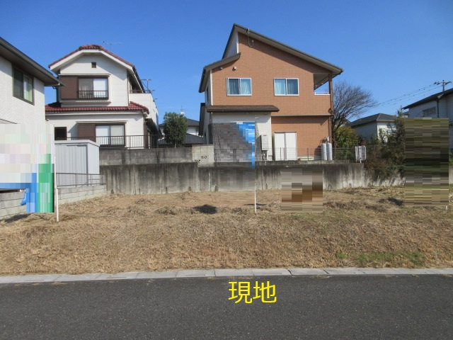 【仲介手数料無料】新築戸建　嵐山町菅谷264-1（全1棟）の前面道路含む現地写真