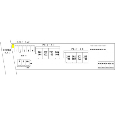 【区画図】 | プレミール　Ⅱ