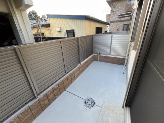 バンクシアローズの庭|専用庭