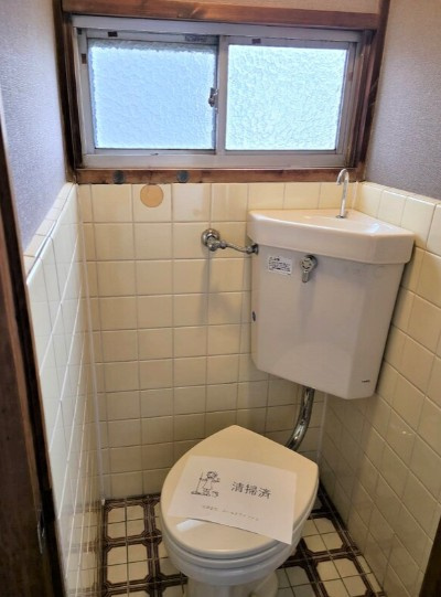 蓮沼戸建て住宅のトイレ