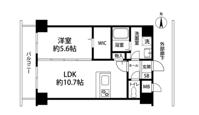 【間取り】 | アバンダント今里