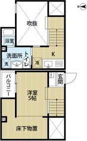 コンチェルト　Mの間取り