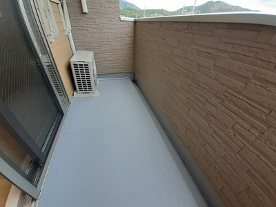 【バルコニー】 | パン　リーヴル | 開放的で明るい空間を演出してくれるバルコニーです