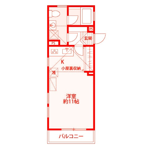 藤沢市亀井野のアパート