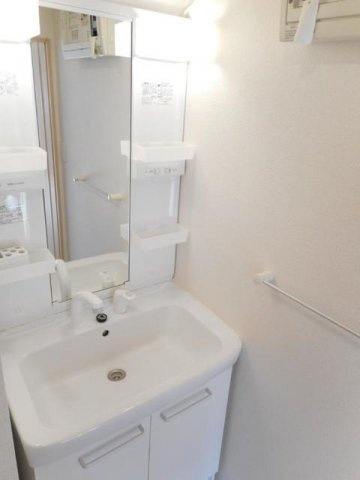 カーサ　プラシードの洗面所|使いやすい洗面所です