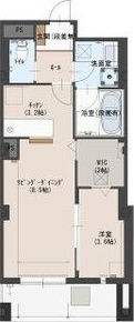 【間取り】 | ハナワダHKYMパナハイツ