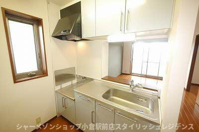 シャーメゾンＪ・Ｋ　A棟のキッチン