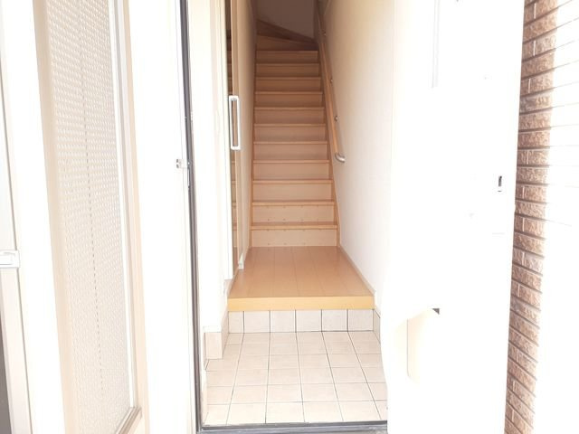 プリートの玄関