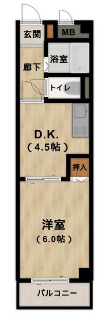 VILLA HIRANOの間取り