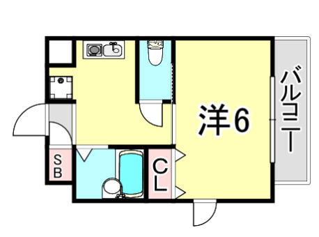 プティソレイユの間取り