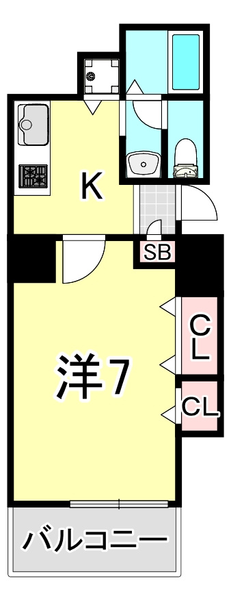 プライムライフ御影の間取り