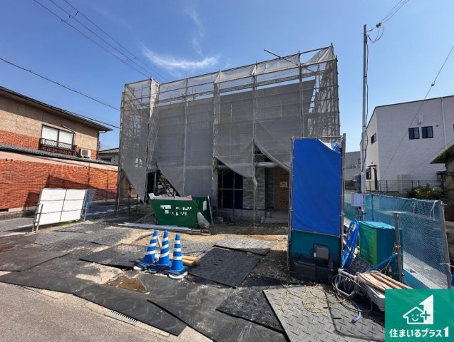 たつの市龍野町中村　第1期　新築一戸建ての外観|周辺は落ち着いた街並みの住宅地！子育てがしやすい住環境です！まだ未完成ですが、現地でしかわからない事もございます。是非一度ご覧ください。
