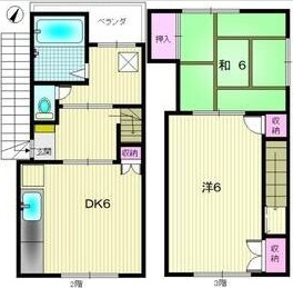 坂東ハウスⅡの間取り