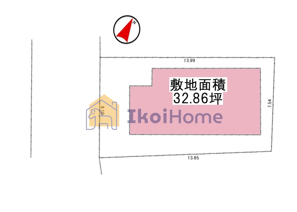 神戸市西区玉津町高津橋　土地の土地図|●年中無休：当日予約可●整形地になります！前面道路5ｍございます！