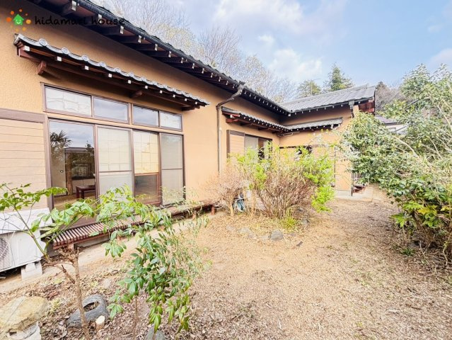 蓮田市江ヶ崎　中古平屋戸建の庭