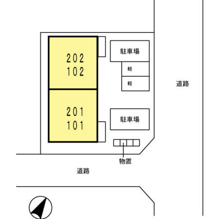 シェールの区画図