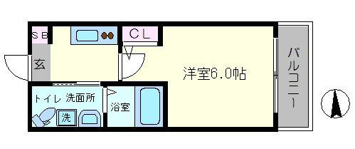 グランパシフィック北畠の間取り|グランパシフィック北畠　間取り