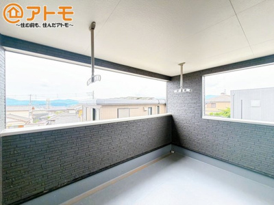 【バルコニー】 | 富士宮市万野原新田第30　新築戸建　2号棟