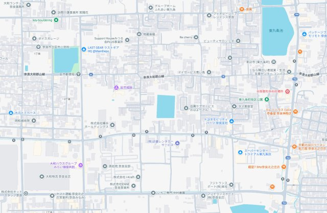 ●5(土)6(日)現地説明会！　奈良市東九条町　ラスト1邸の地図