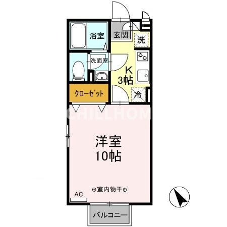 ＴＡＫＡＳＡＫＩ ＨＩＬＬＳ　２ｎｄの間取り|当社、チルホームのHPもご覧ください(^^)/物件情報多数♪