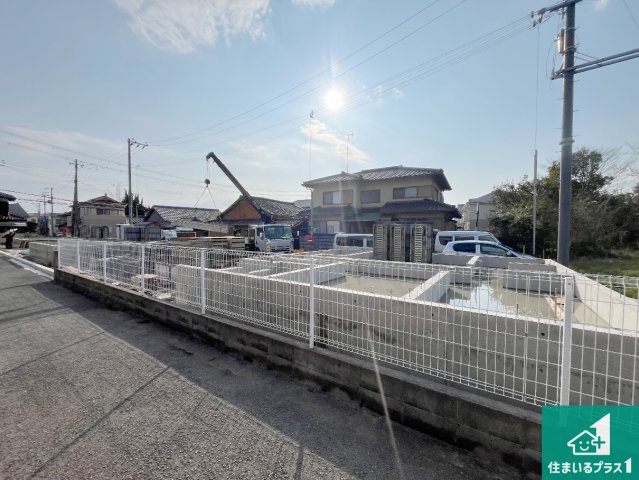 姫路市野里慶雲寺前町　第1期　新築一戸建ての外観|現在建築中！落ち着いた街並みで新生活を始めることが出来そう！周辺の物件も併せてご紹介させて頂きます！