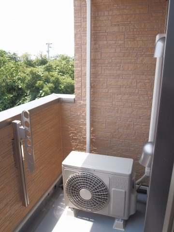 アビタシオンのバルコニー